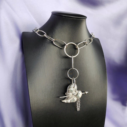 Cura Silver Necklace