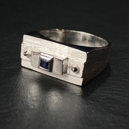 Ring Sapphire Selvaggio